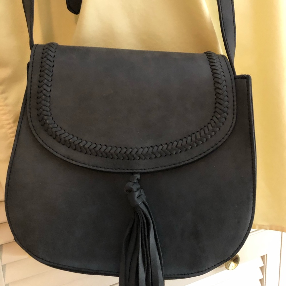Unbranded dk grey crossbody bag